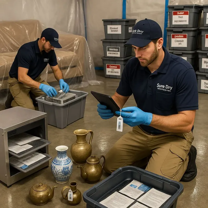 Content Protection and Restoration process in San Luis, AZ